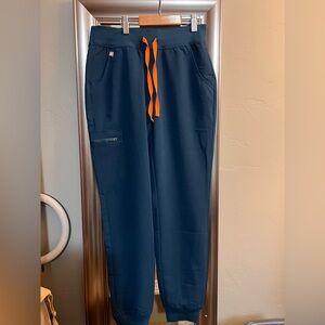 FIGS Zamora Jogger scrub pants XS Deep Reef
